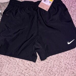 Nike Dri-FIT Kids Training Shorts Black Size S (8) NWT Athletic Running